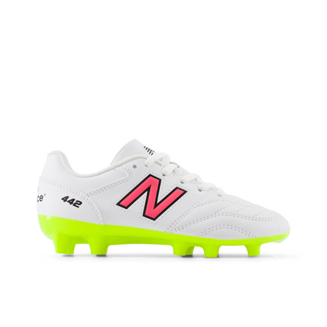 New Balance Youth 442 V2 Academy FG Soccer Cleat - JS43FWH2 Wide New Balance