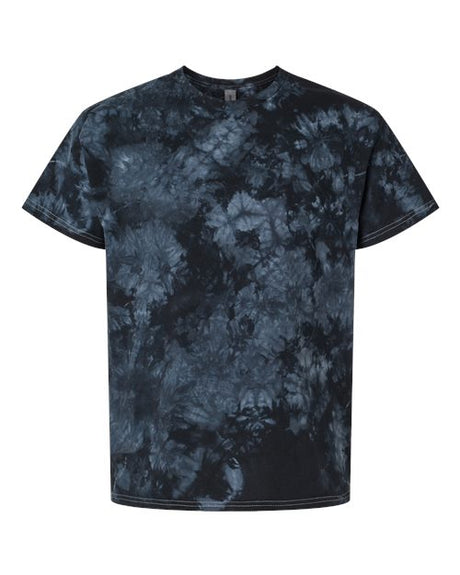 Dyenomite Men's Crystal Tie-Dyed T-Shirt Dyenomite