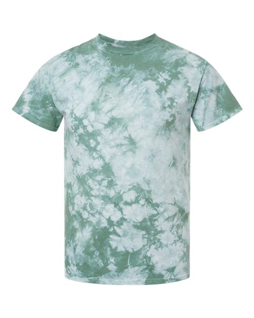 Dyenomite Men's Crystal Tie-Dyed Tee Dyenomite