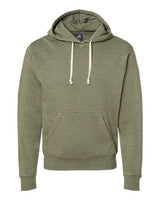 J. America Men's Fleece Hooded Triblend Sweatshirt Mens Apparel Sweatshirts & Fleece