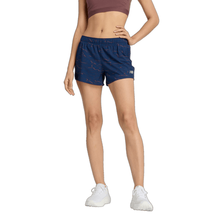 New Balance Women's RC Printed Short 3 New Balance