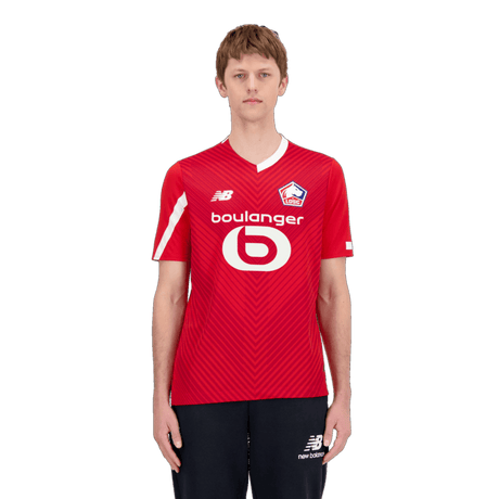 New Balance Men's Lille LOSC Home Short Sleeve Jersey New Balance