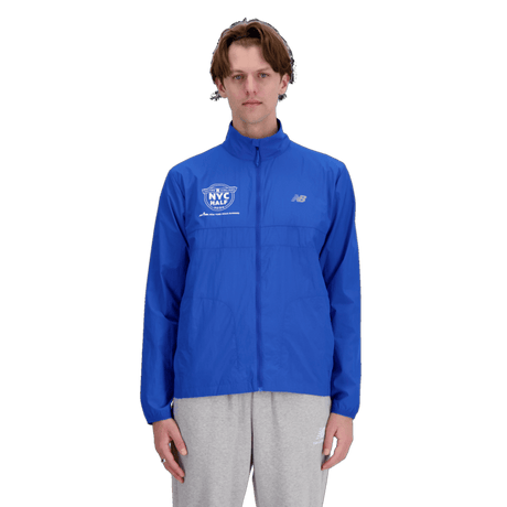 New Balance Men's United Airlines NYC Half Athletics Packable Jacket New Balance