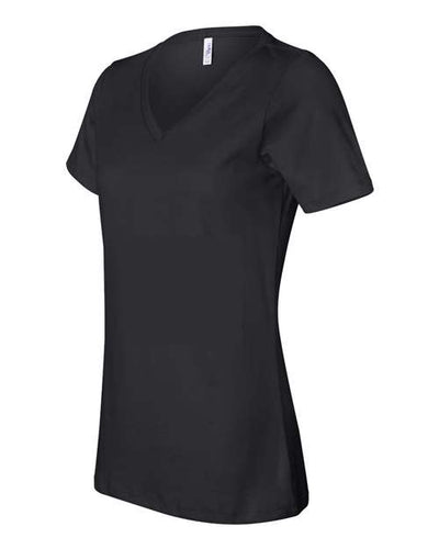 BELLA + CANVAS Women's Relaxed Jersey V-Neck Tee