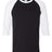 Gildan Men's Heavy Cotton 3/4-Sleeve Raglan T-Shirt. 5700 Gildan