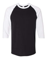 Gildan Men's Heavy Cotton 3/4-Sleeve Raglan T-Shirt. 5700 Gildan