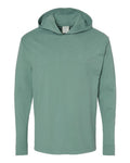 ComfortWash by Hanes Men's Garment-Dyed Jersey Hooded Long Sleeve T-Shirt ComfortWash by Hanes