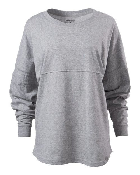 Boxercraft Women's Pom Pom Long Sleeve Jersey T-Shirt Boxercraft