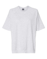 MV Sport Women's French Terry Short Sleeve Crewneck Pullover MV Sport