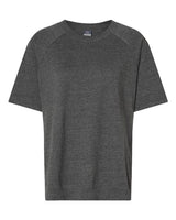 MV Sport Women's French Terry Short Sleeve Crewneck Pullover MV Sport