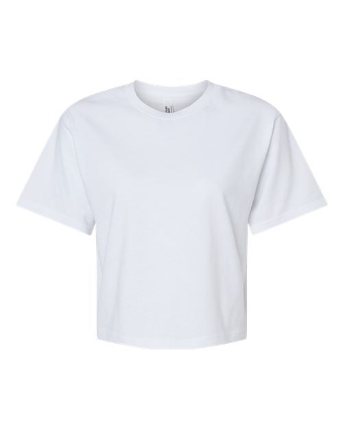 American Apparel Women's Fine Jersey Boxy Tee American Apparel