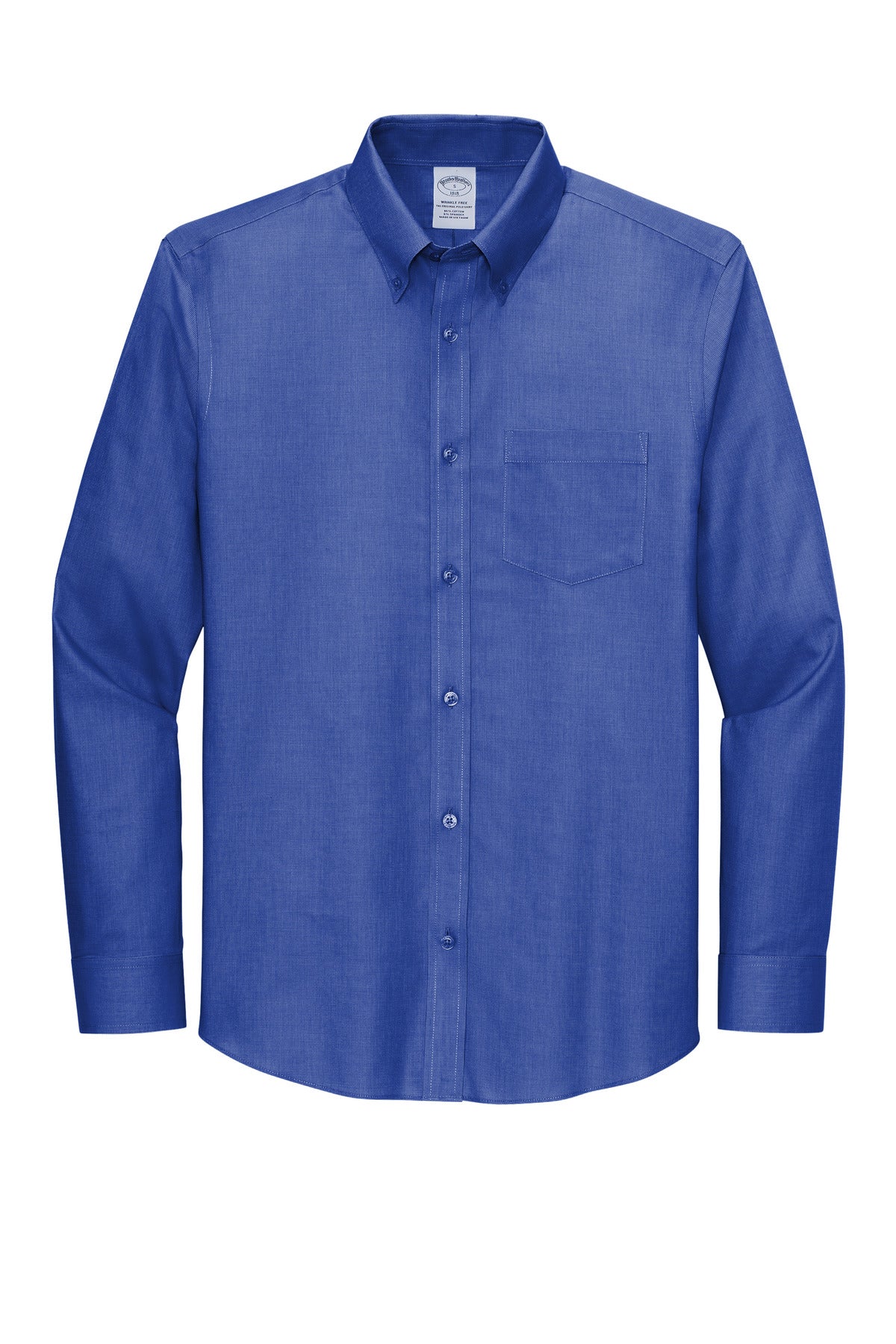 Brooks Brothers Wrinkle-Free Stretch Nailhead Shirt. BB18002 Brooks Brothers