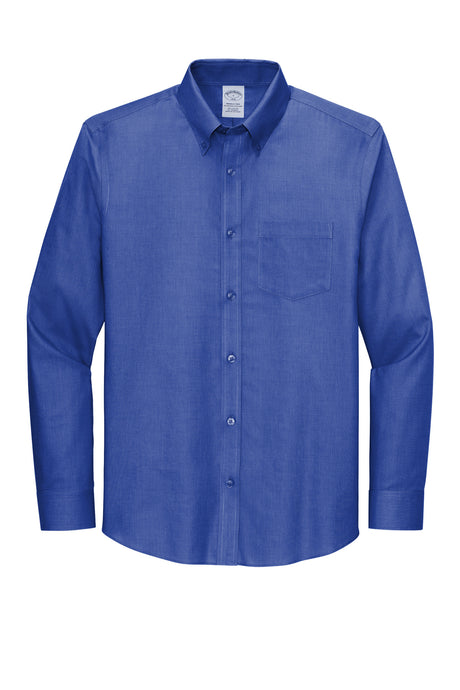 Brooks Brothers Wrinkle-Free Stretch Nailhead Shirt. BB18002 Brooks Brothers