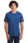 Sport-Tek Men's   Drift Camo Colorblock Tee ST376