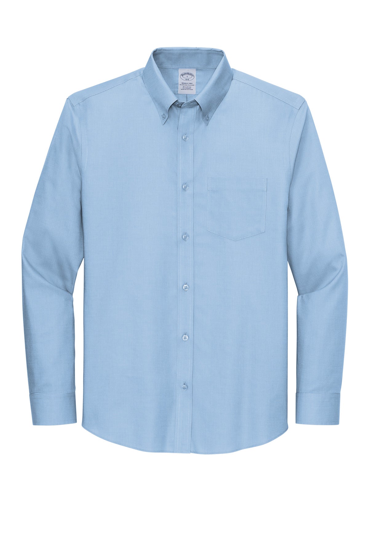 Brooks Brothers Wrinkle-Free Stretch Nailhead Shirt. BB18002 Brooks Brothers
