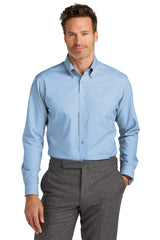 Brooks Brothers Wrinkle-Free Stretch Nailhead Shirt. BB18002 Brooks Brothers