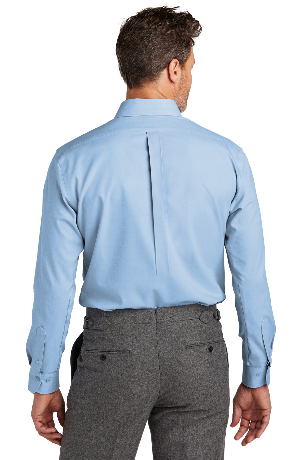 Brooks Brothers Wrinkle-Free Stretch Nailhead Shirt. BB18002 Brooks Brothers