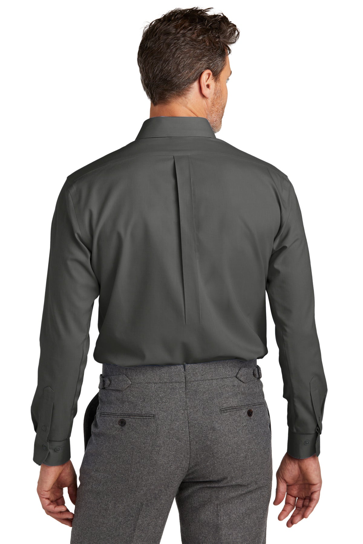 Brooks Brothers Wrinkle-Free Stretch Nailhead Shirt. BB18002 Brooks Brothers
