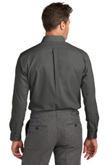 Brooks Brothers Wrinkle-Free Stretch Nailhead Shirt. BB18002 Brooks Brothers