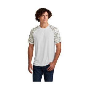 Sport-Tek Men's   Drift Camo Colorblock Tee ST376