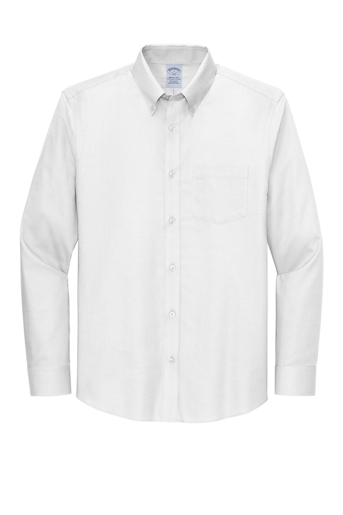 Brooks Brothers Wrinkle-Free Stretch Nailhead Shirt. BB18002 Brooks Brothers