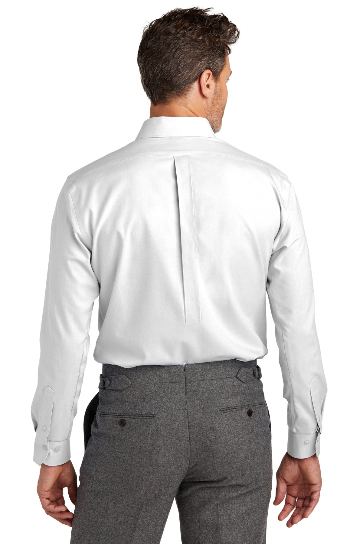Brooks Brothers Wrinkle-Free Stretch Nailhead Shirt. BB18002 Brooks Brothers