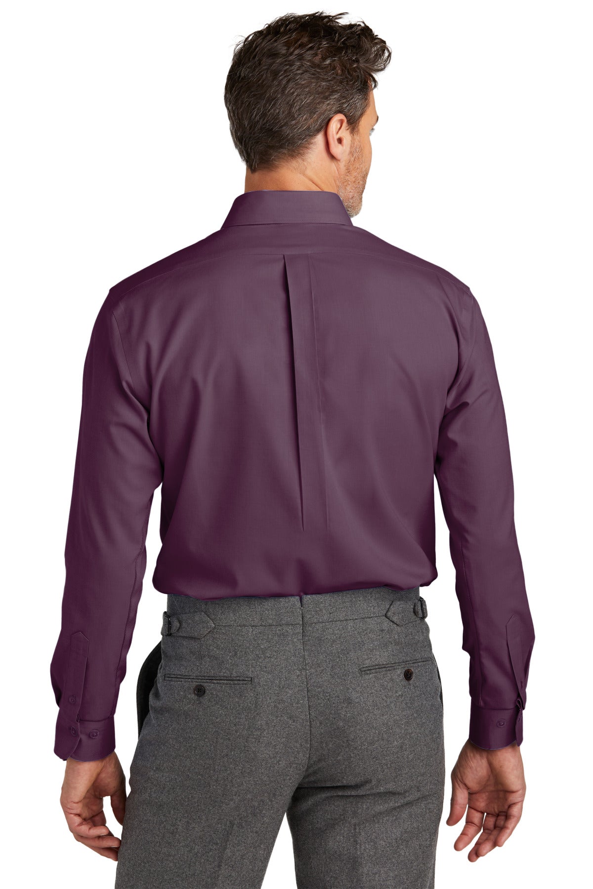 Brooks Brothers Wrinkle-Free Stretch Nailhead Shirt. BB18002 Brooks Brothers
