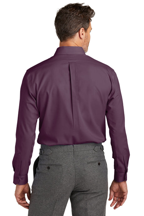 Brooks Brothers Wrinkle-Free Stretch Nailhead Shirt. BB18002 Brooks Brothers