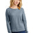 District Women's   Featherweight French Terry   Long Sleeve Crewneck DT672