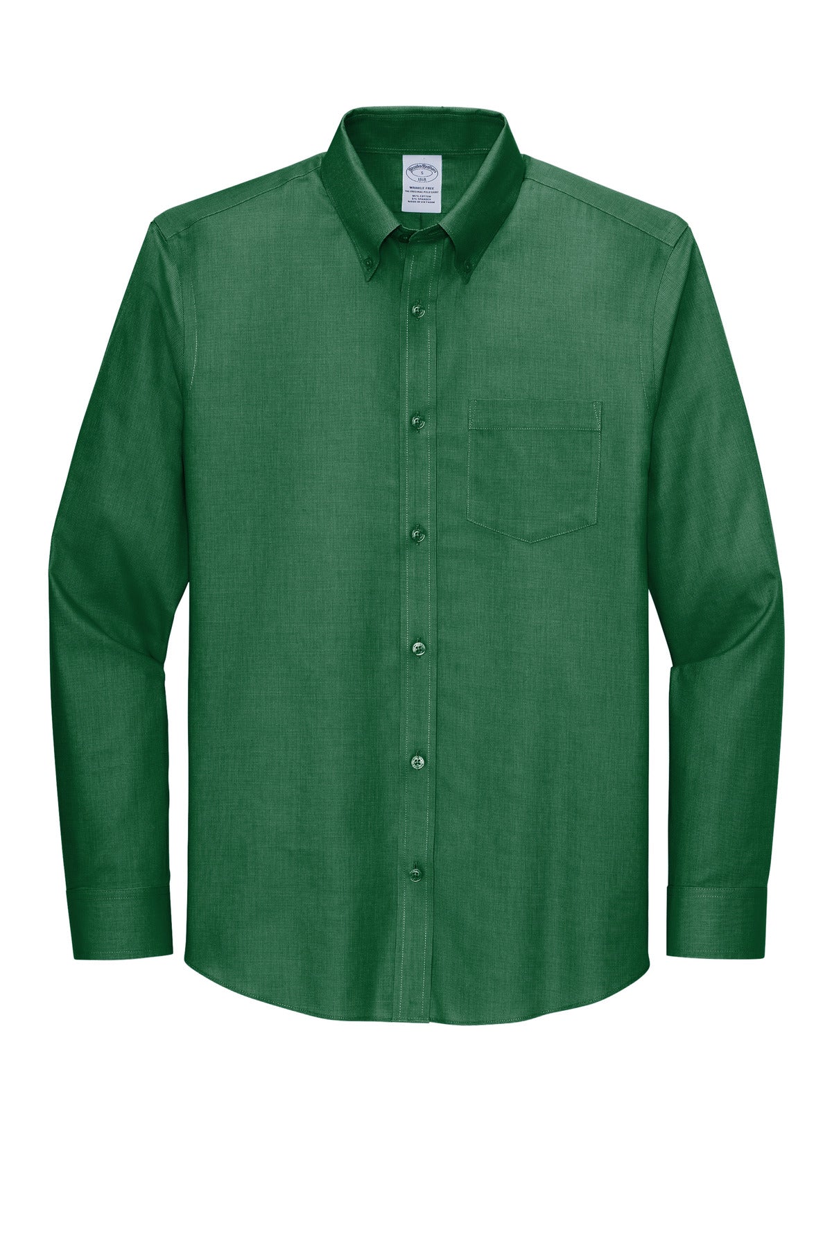 Brooks Brothers Wrinkle-Free Stretch Nailhead Shirt. BB18002 Brooks Brothers