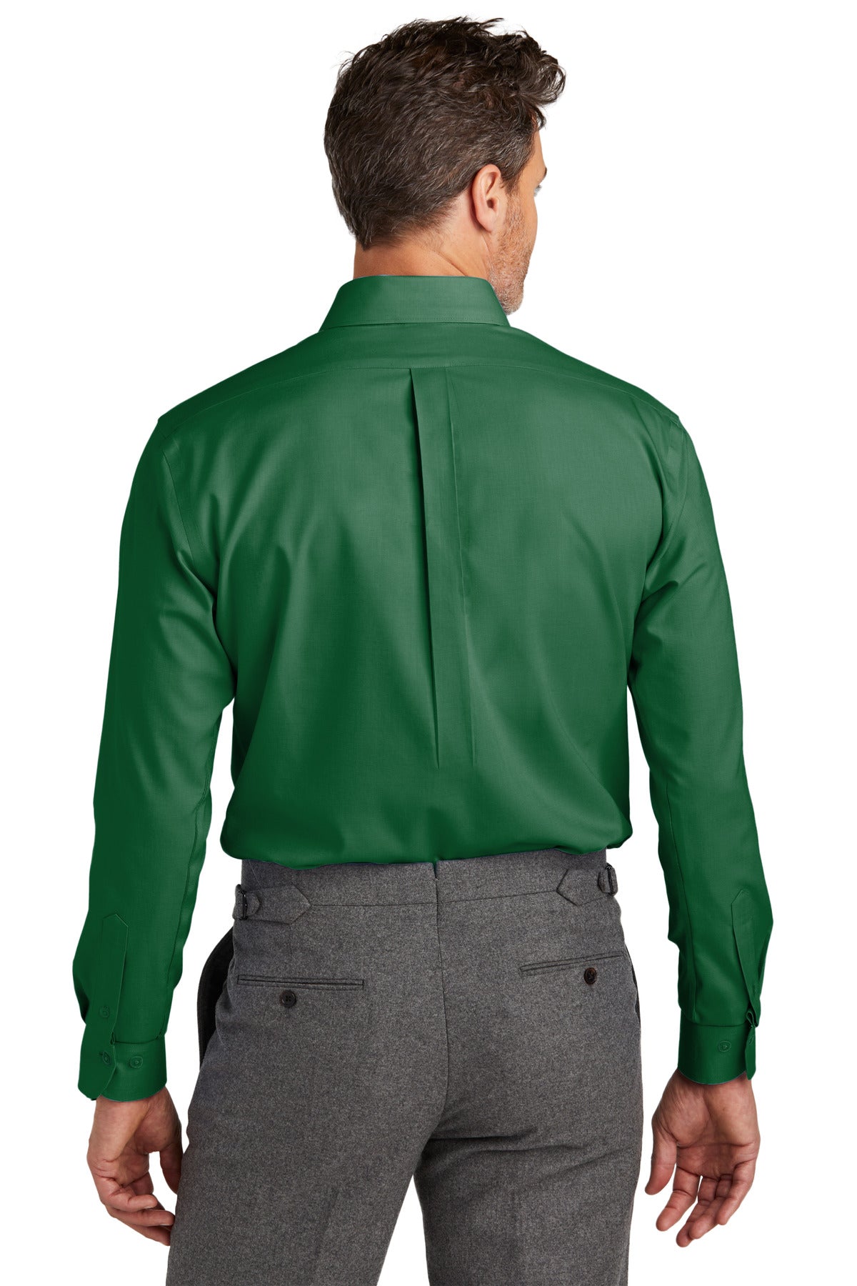 Brooks Brothers Wrinkle-Free Stretch Nailhead Shirt. BB18002 Brooks Brothers
