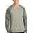 Sport-Tek Men's   Drift Camo Colorblock Long Sleeve Tee ST376LS