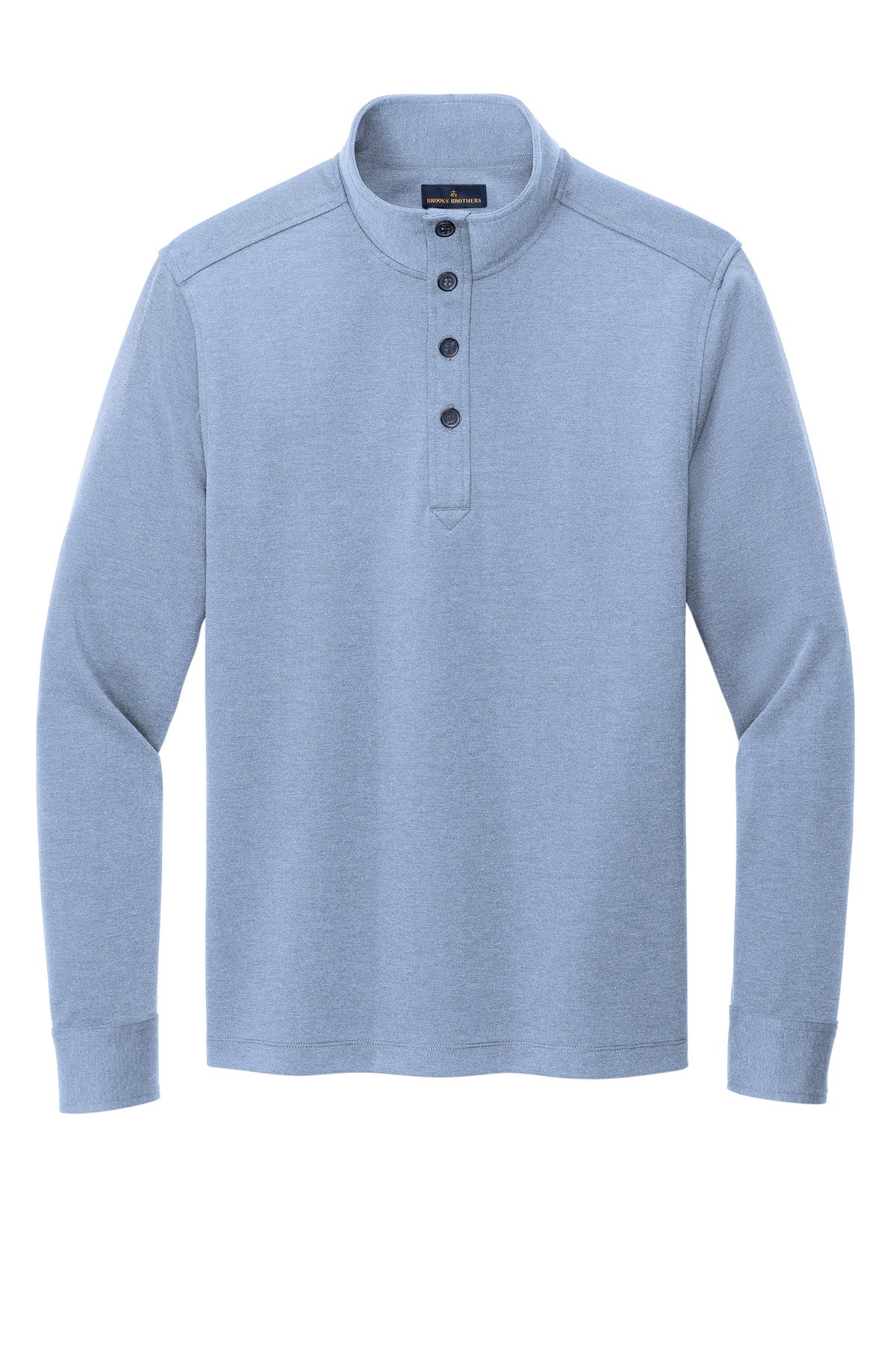Brooks Brothers Mid-Layer Stretch 1/2-Button. BB18202 Brooks Brothers