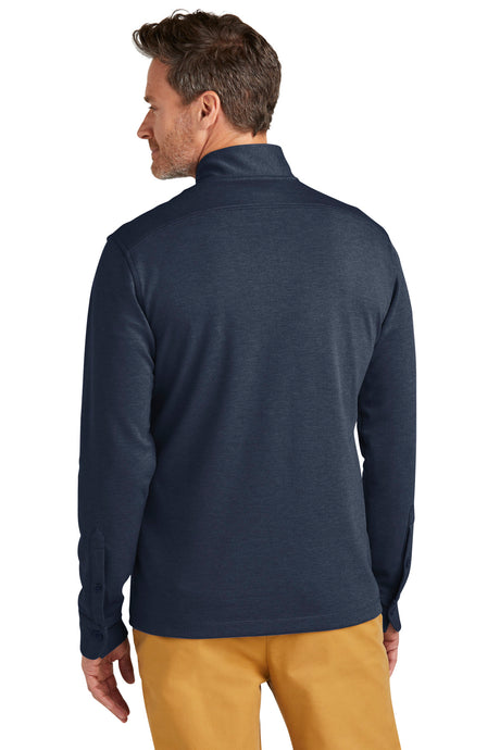 Brooks Brothers Mid-Layer Stretch 1/2-Button. BB18202 Brooks Brothers