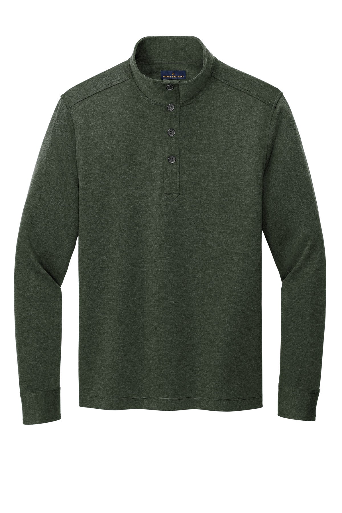 Brooks Brothers Mid-Layer Stretch 1/2-Button. BB18202 Brooks Brothers