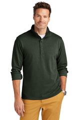 Brooks Brothers Mid-Layer Stretch 1/2-Button. BB18202 Brooks Brothers