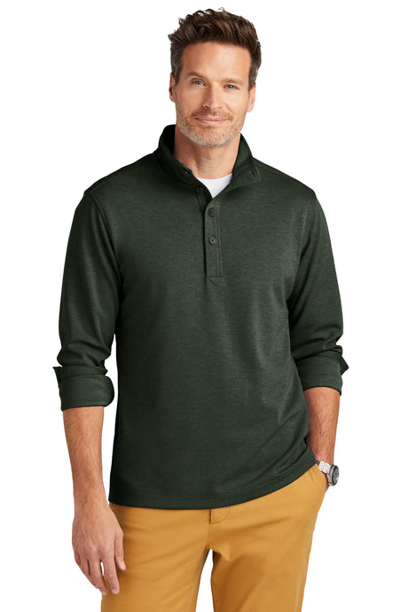 Brooks Brothers Mid-Layer Stretch 1/2-Button. BB18202 Brooks Brothers