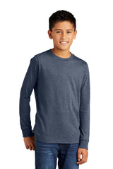 District Youth   Perfect Tri   Long Sleeve Tee DT132Y