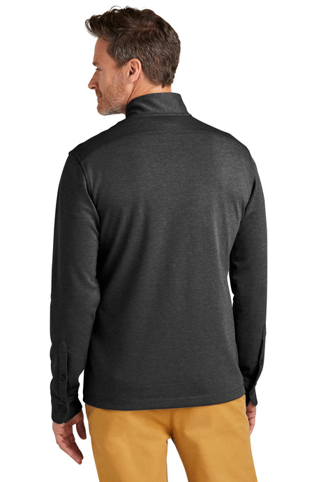 Brooks Brothers Mid-Layer Stretch 1/2-Button. BB18202 Brooks Brothers