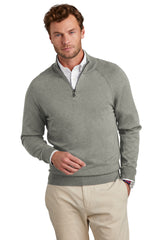 Brooks Brothers Cotton Stretch 1/4-Zip Sweater. BB18402 Brooks Brothers