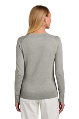 Brooks Brothers Women's Cotton Stretch V-Neck Sweater. BB18401 Brooks Brothers