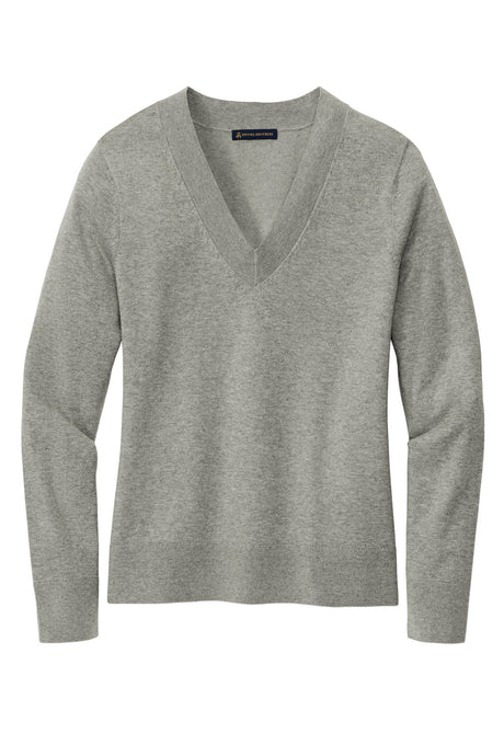 Brooks Brothers Women's Cotton Stretch V-Neck Sweater. BB18401 Brooks Brothers