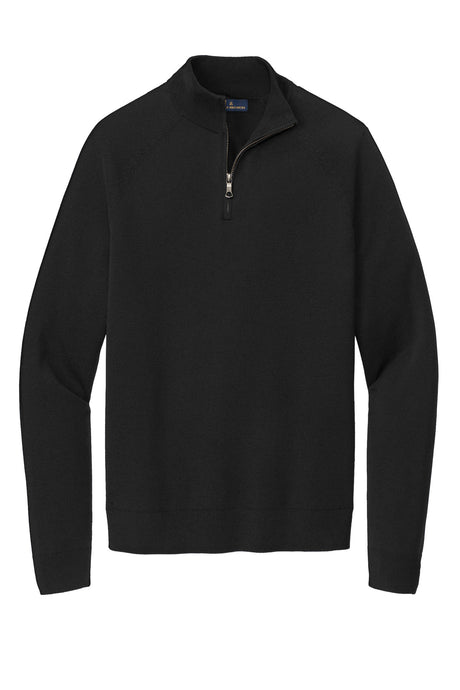 Brooks Brothers Cotton Stretch 1/4-Zip Sweater. BB18402 Brooks Brothers