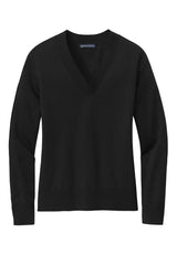 Brooks Brothers Women's Cotton Stretch V-Neck Sweater. BB18401 Brooks Brothers