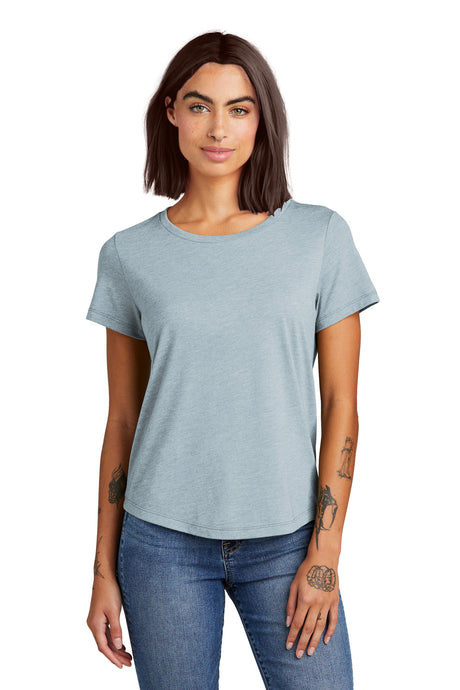 AllMade Women's   Relaxed Tri-Blend Scoop Neck Tee AL2015