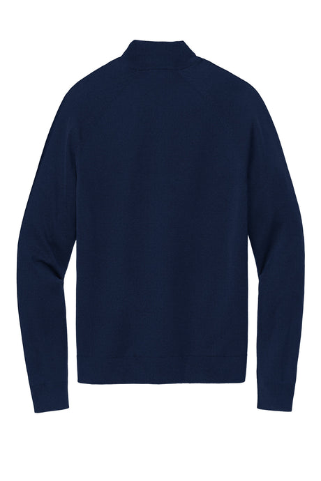 Brooks Brothers Cotton Stretch 1/4-Zip Sweater. BB18402 Brooks Brothers