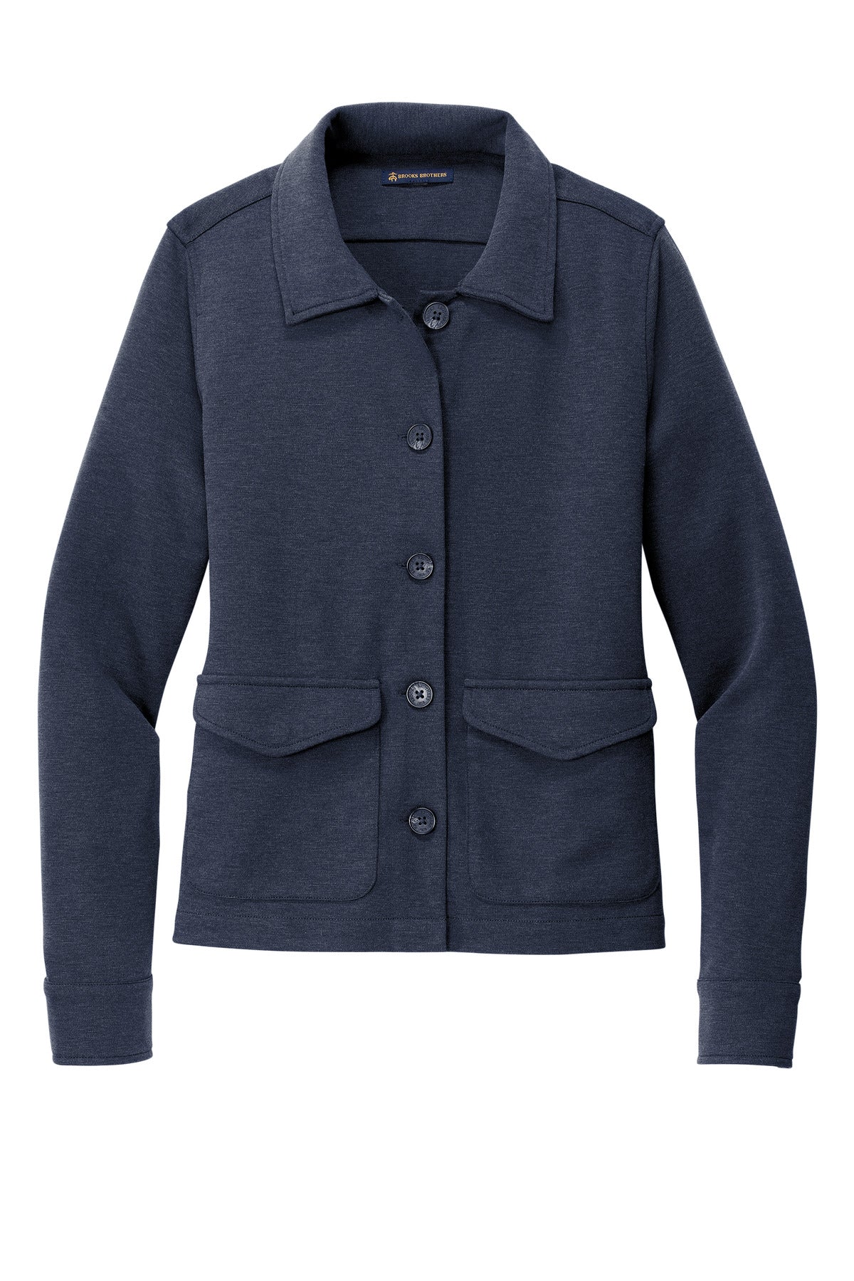 Brooks Brothers Women's Mid-Layer Stretch Button Jacket. BB18205 Brooks Brothers