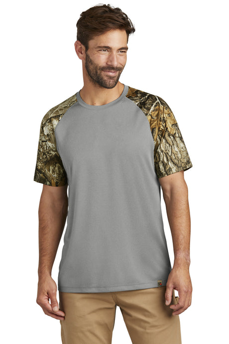 Russell Outdoors Realtree Colorblock Performance Tee. RU151 Russell Outdoors