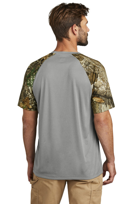Russell Outdoors Realtree Colorblock Performance Tee. RU151 Russell Outdoors