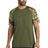 Russell Outdoors Realtree Colorblock Performance Tee. RU151 Russell Outdoors
